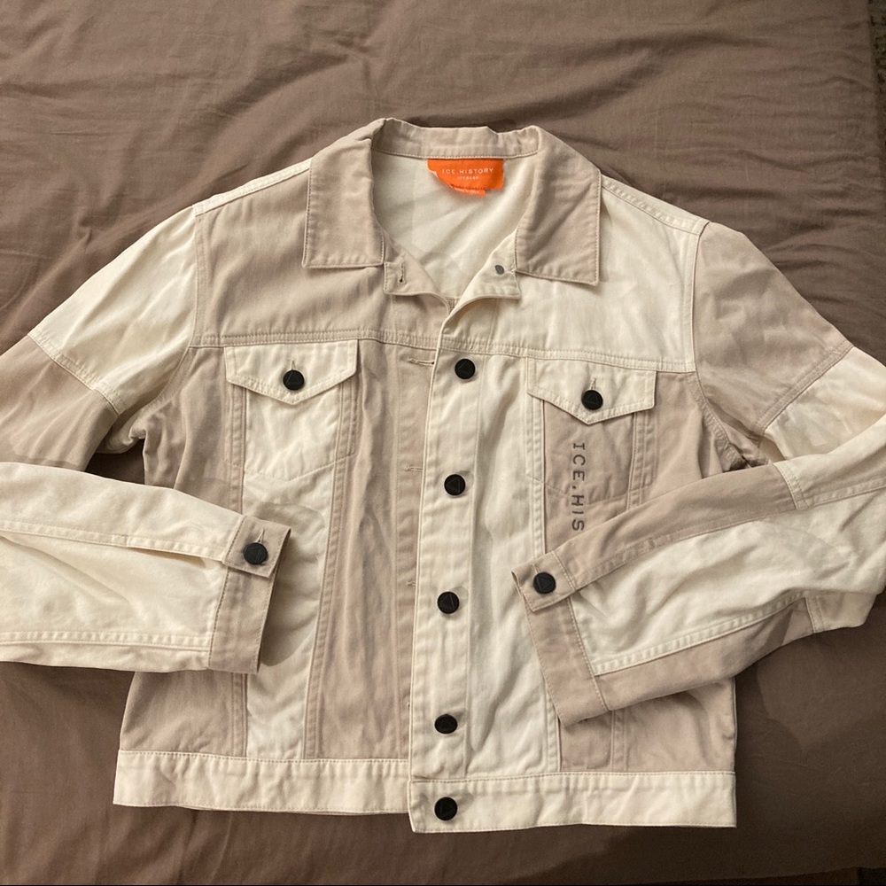 Iceberg Tom Jerry Panel Denim Jacket